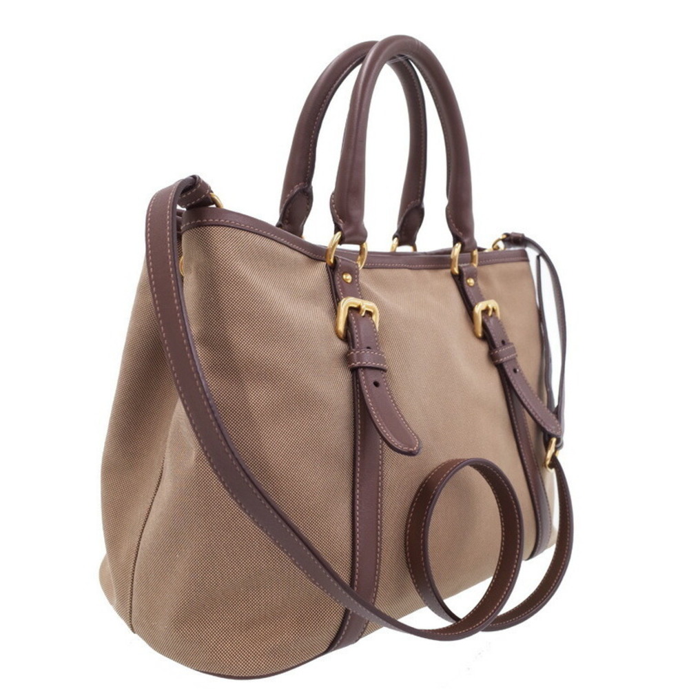 Prada 2WAY Jacquard Handbag